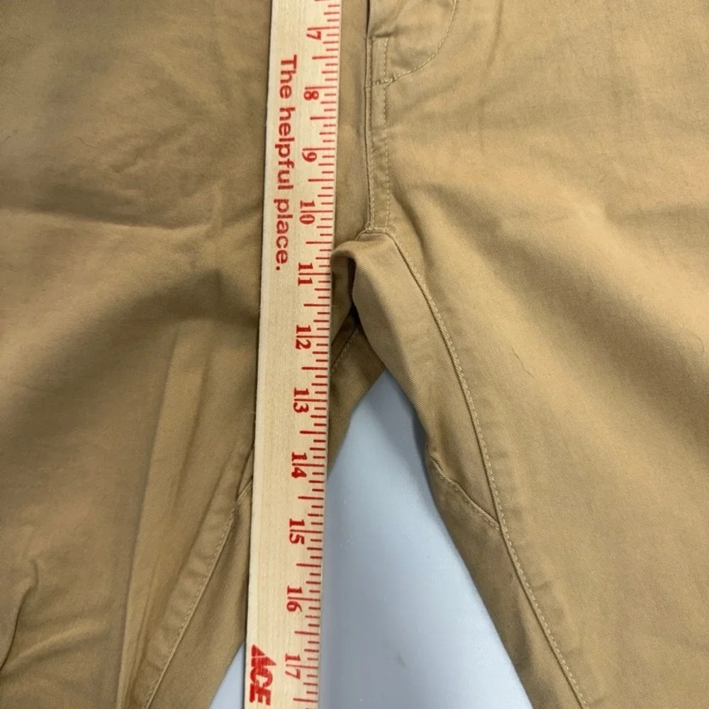 The North Face Mens Chino Pants Tan Khaki Stretch Straight Leg 32 Long